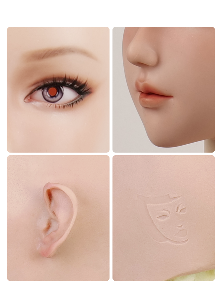 SecondFace Stellar Blade Eve Gula special makeup version mask by InTheMask by MOLIS, featuring intricate design and vibrant details.