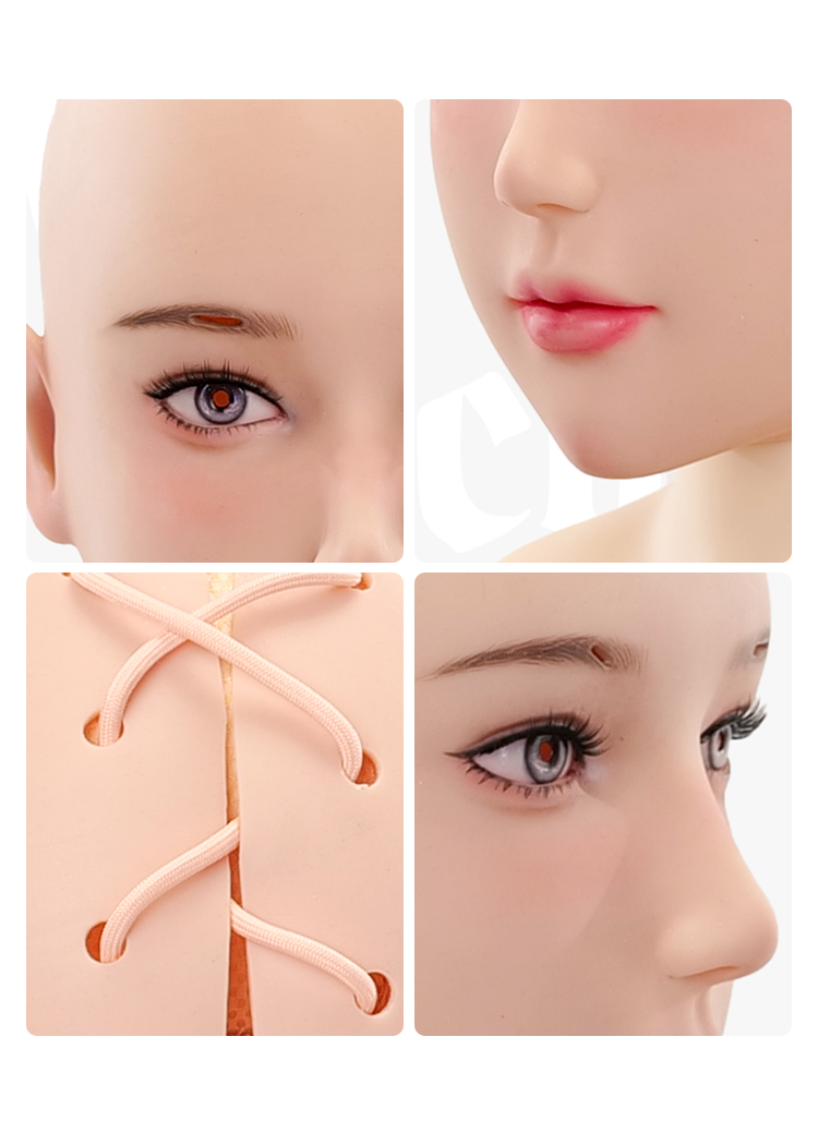 SecondFace | "Gula" Silicone Female Mask for Dollification - InTheMask by Moli's