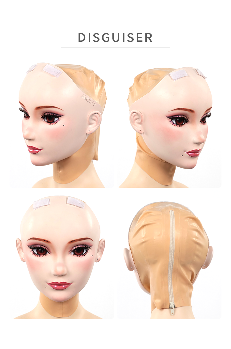 "Barbie Roselle" The Doll Mask with Gag & Latex Hood by NEOGAN