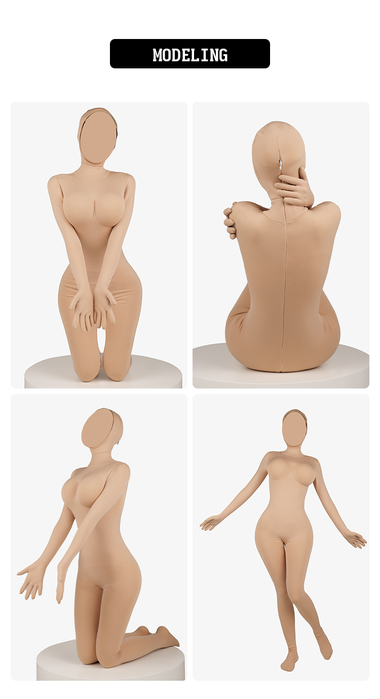 InTheMask by MOLIS Ultra Thick Series 2nd Gen 12800D seam-reduced Zentai suit, showcasing the heavy, durable fabric and detailed design.