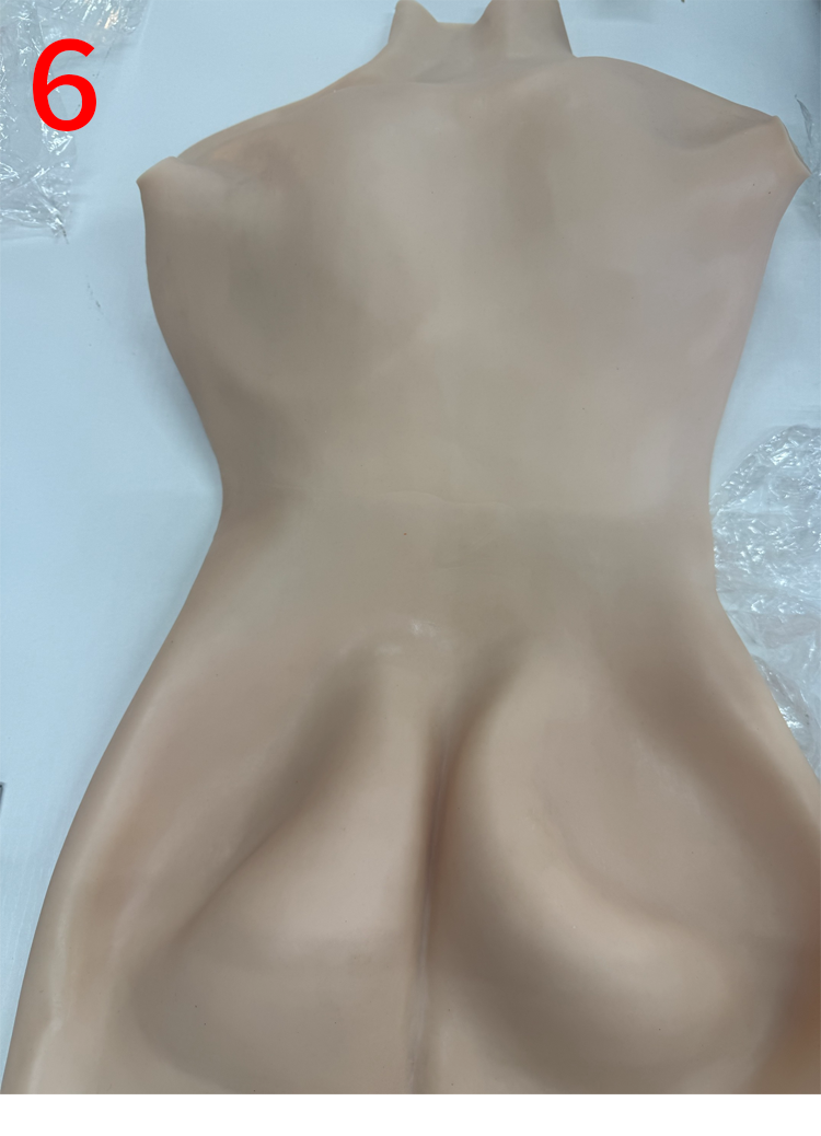 #6【Flash Sale 39% OFF】Zero Touch New "Petit" Brand New Silicone Female Bodysuit with Padded Girdle G Cup - InTheMask by Moli's