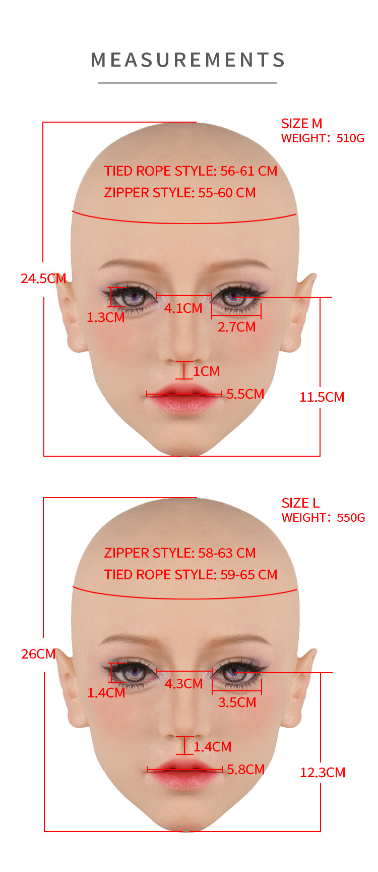 SecondFace by MoliFX | "Acedia The Sloth“ Goddess Makeup Female Mask by The 7 Deadly Sins F05G - InTheMask by Moli's
