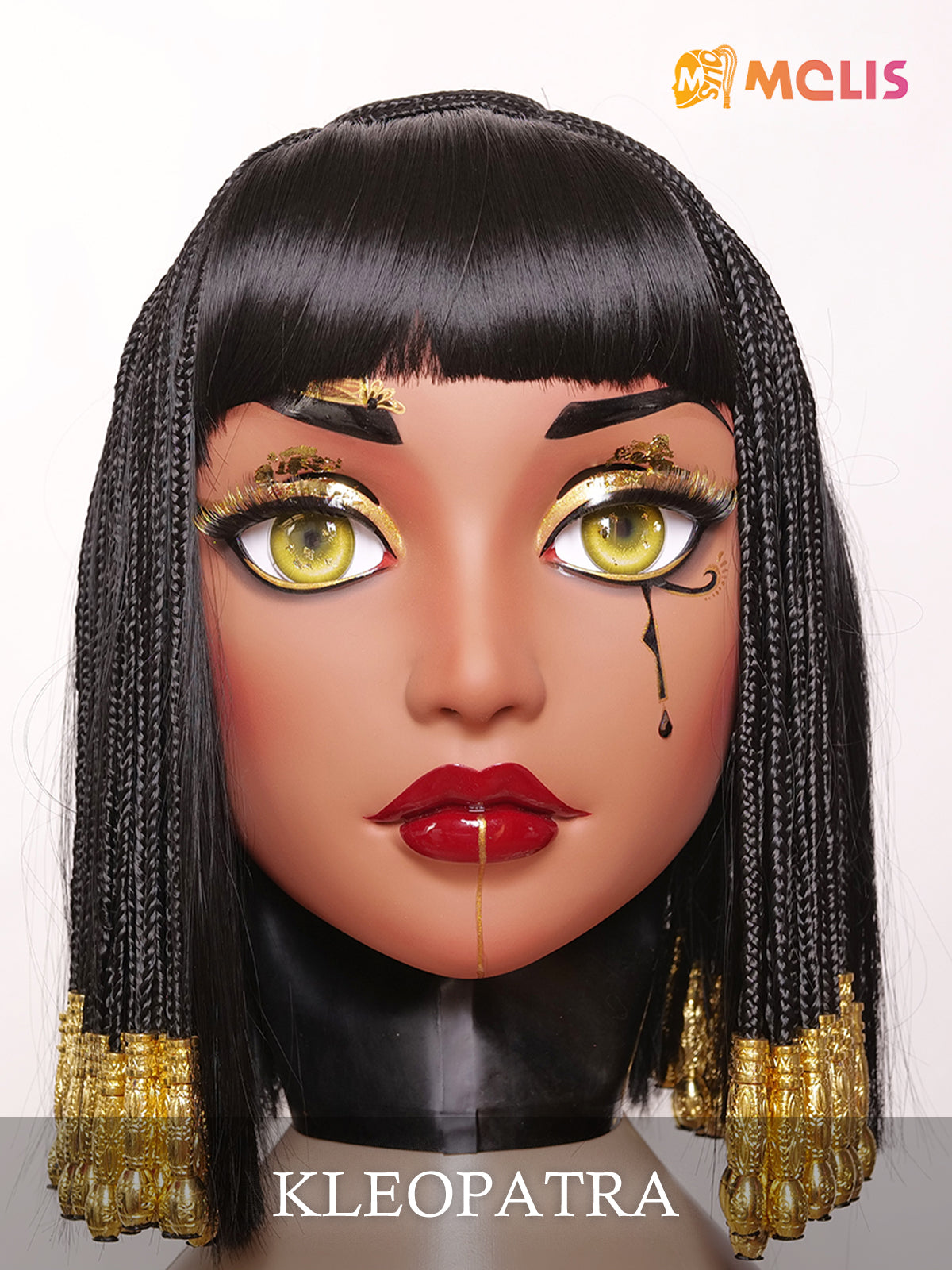 NEOGAN | ”Kleopatra“ of "Parker" The Female Doll Mask with Gag and Latex Hood D04SA - InTheMask by Moli's