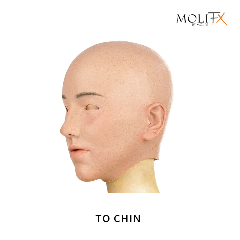 MoliFX | “Linglong” LL06 Makeup | The Oriental Beauty Female Mask with Breasts C Cup