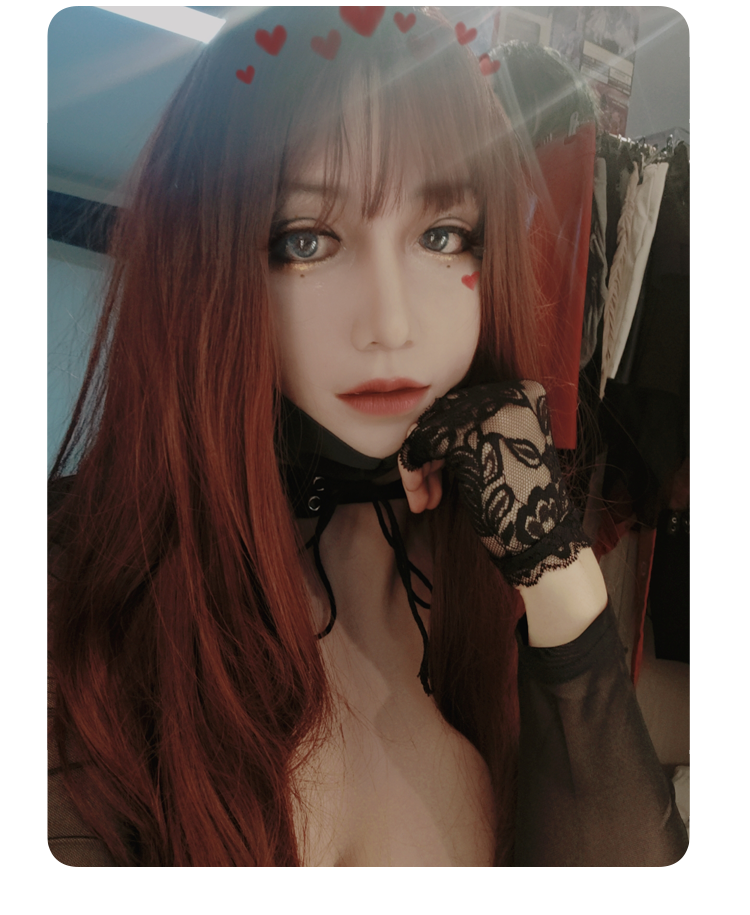 "May" The Silicone Female Mask with Breasts D Cup - InTheMask by Moli's