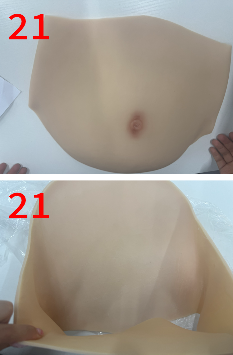 【Flash Sale 33% OFF】Zero Touch丨Silicone Fake Pregnant Belly 3 Months - InTheMask by Moli's