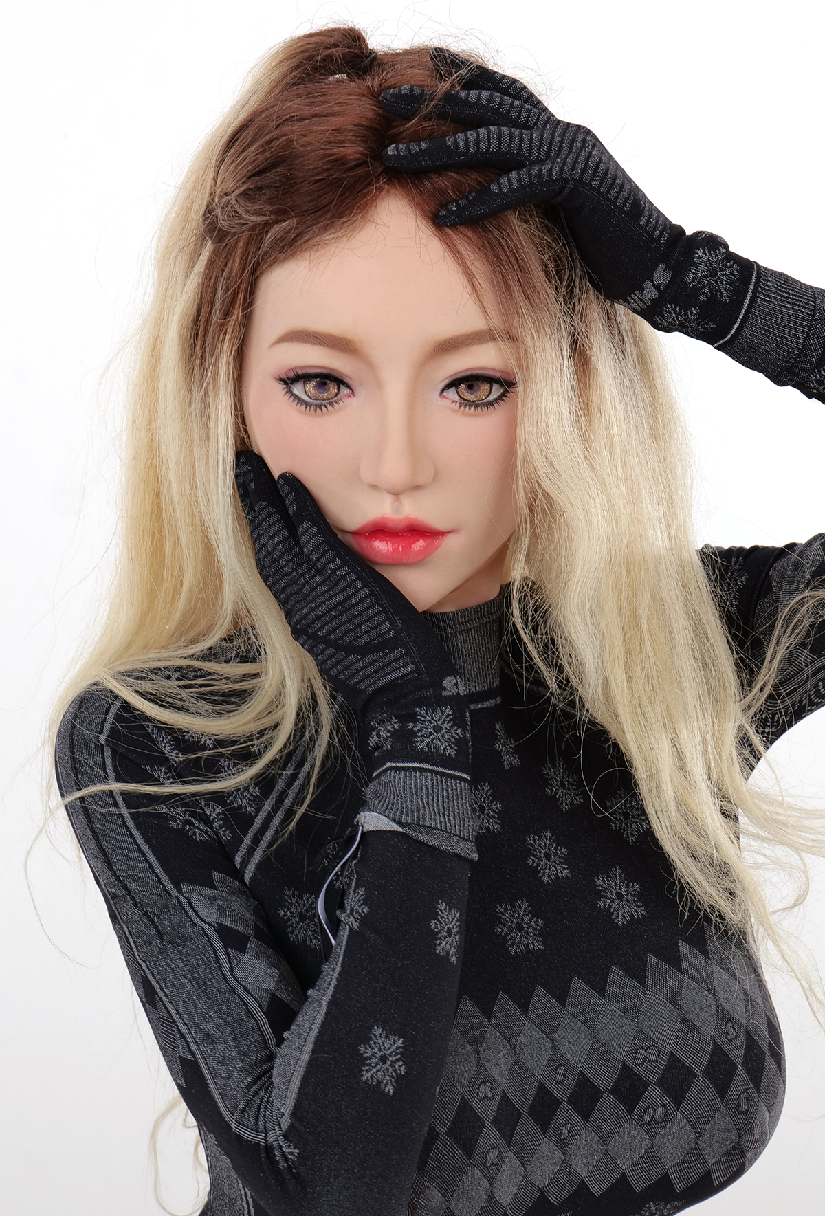 SecondFace by MoliFX | "Acedia The Sloth“ Goddess Makeup Female Mask by The 7 Deadly Sins F05G - InTheMask by Moli's