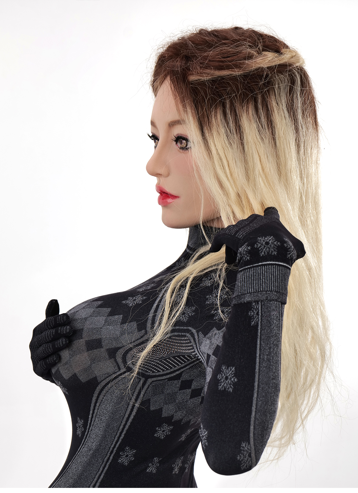 SecondFace by MoliFX | "Acedia The Sloth“ Goddess Makeup Female Mask by The 7 Deadly Sins F05G - InTheMask by Moli's