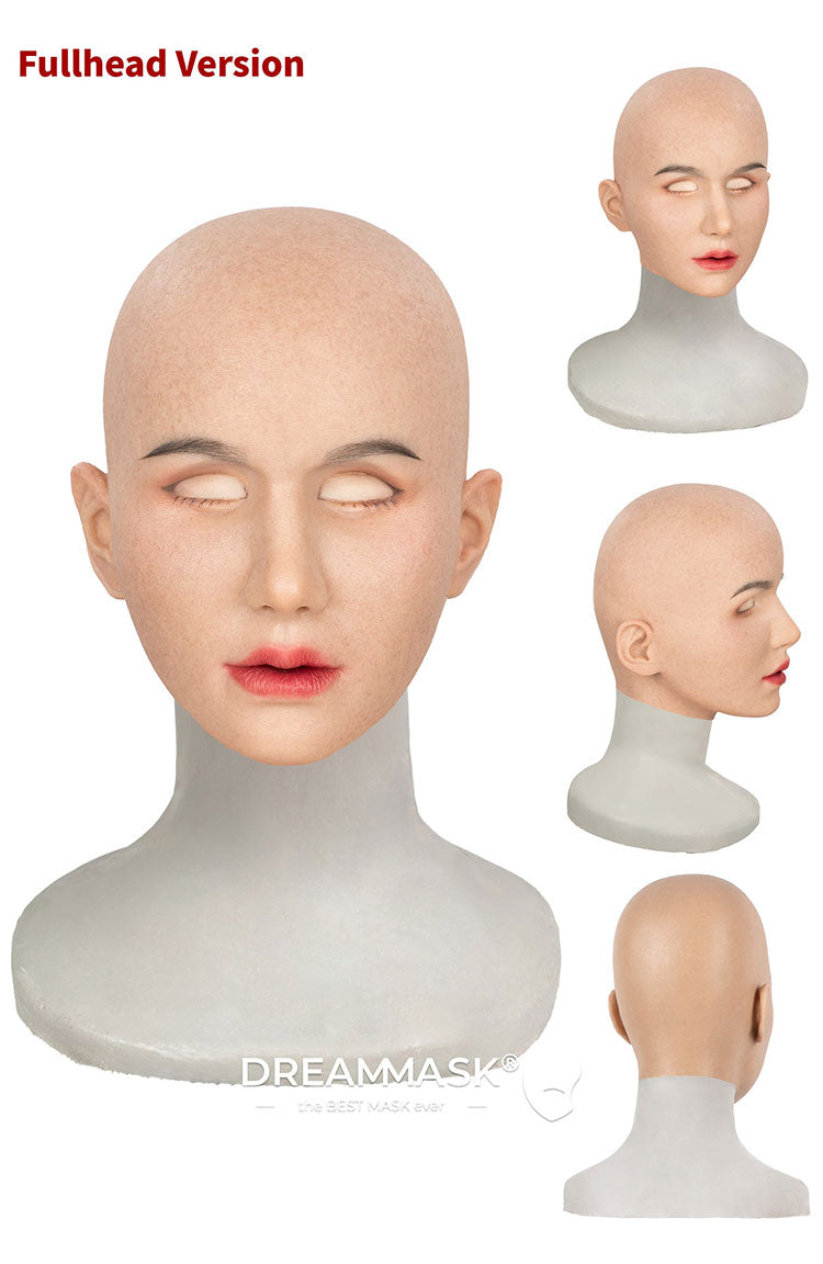 InTheMask by MOLIS M30SR Vanilla Real Mask Premium version, showing a close-up of the luxurious, vanilla-scented facial mask.