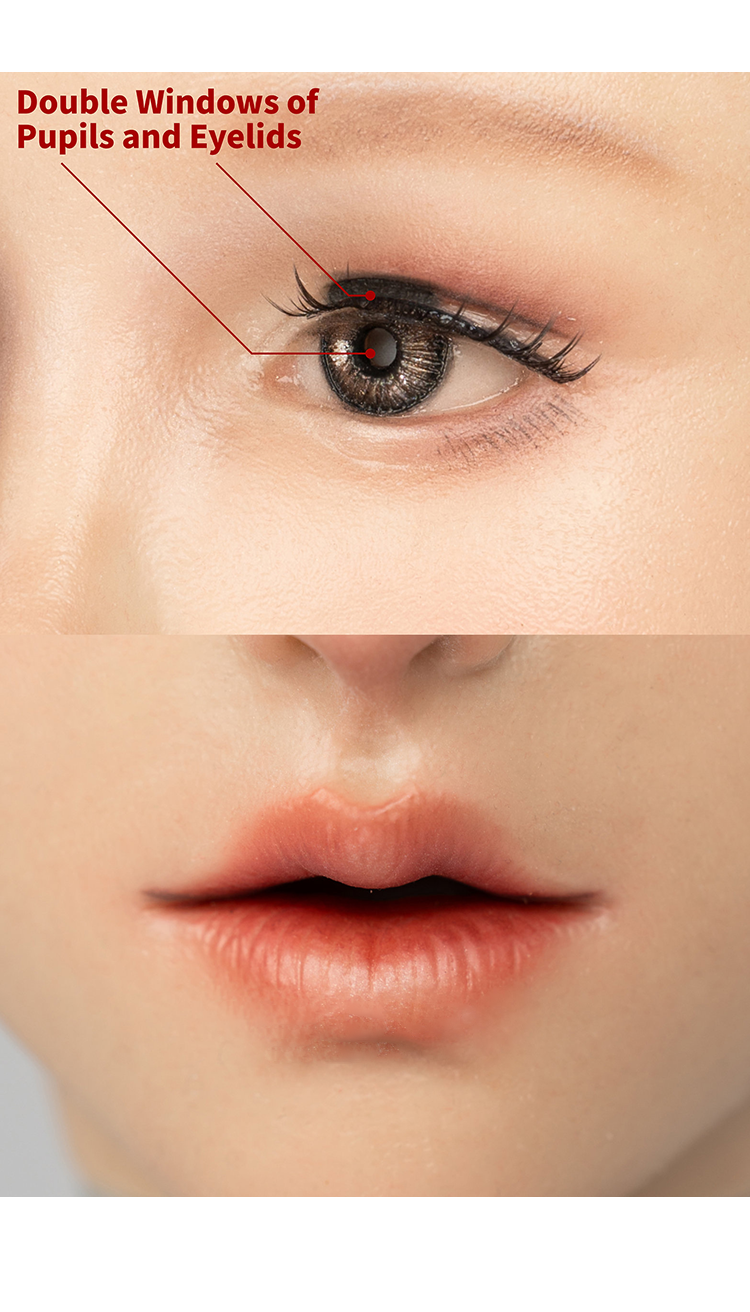 InTheMask by MOLIS Ching05 silicone doll mask with realistic facial features and detailed design, normal version.