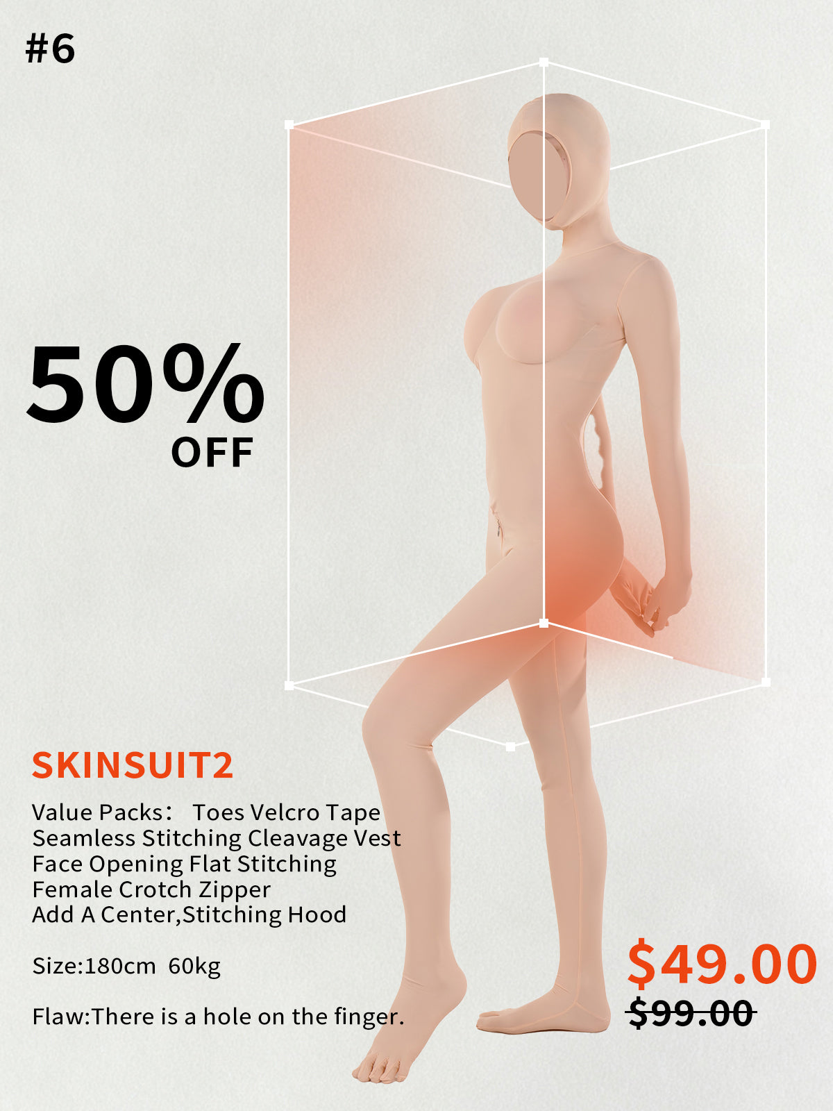 【Flash Sales 54%OFF】Molis Zentai Clearance Sale