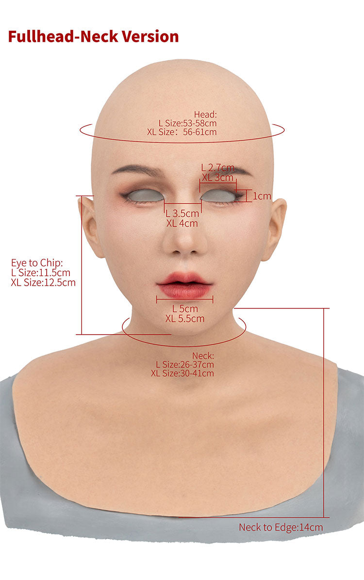 InTheMask MOLIS M30 Vanilla Real Mask Normal Version, close-up of the face mask with vanilla scent and smooth texture.