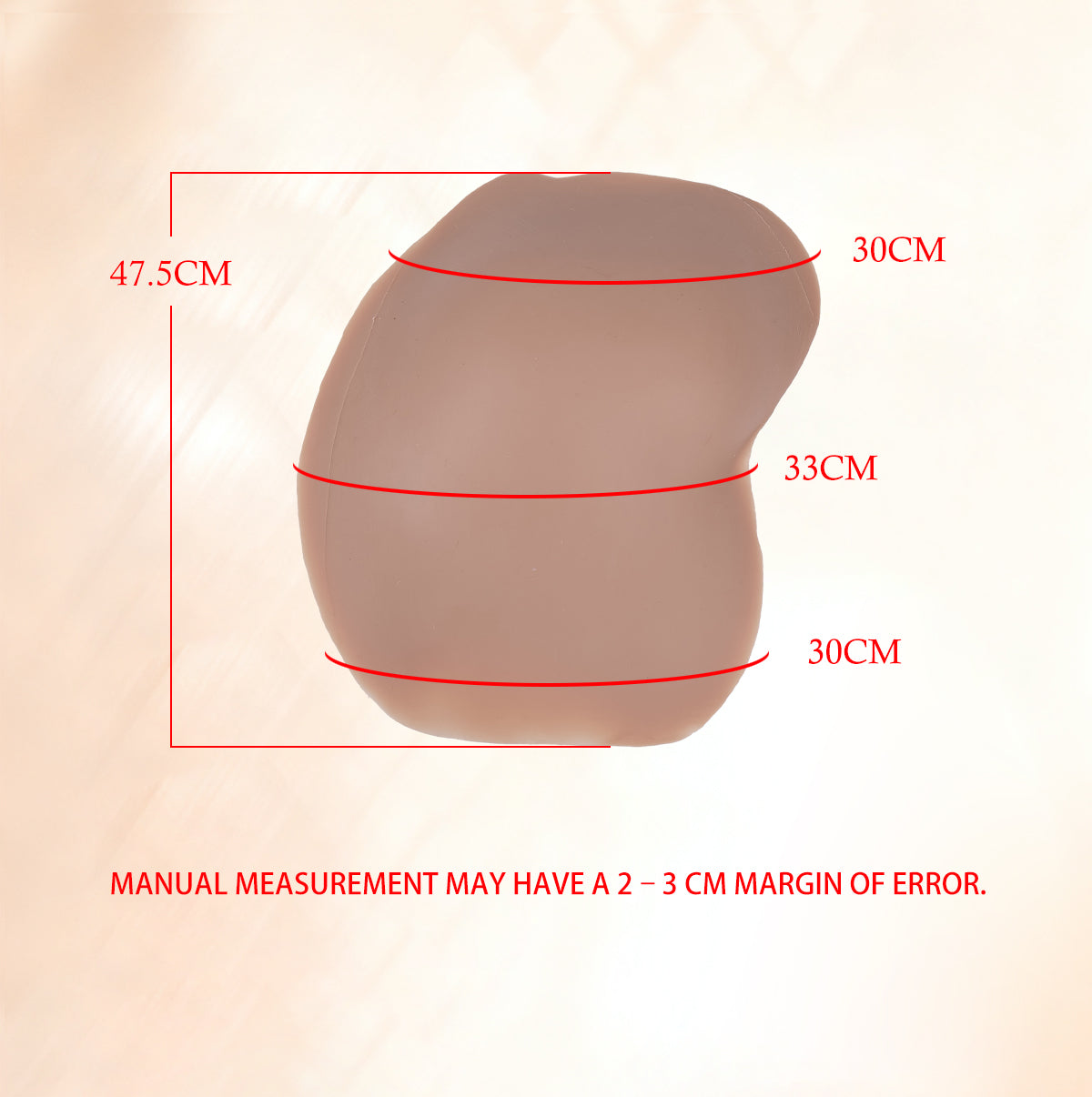 InTheMask by MOLIS Super Pads for hip padding and girdle enhancement, showing the soft, contoured pads designed for luxury kigurumi and drag costumes.