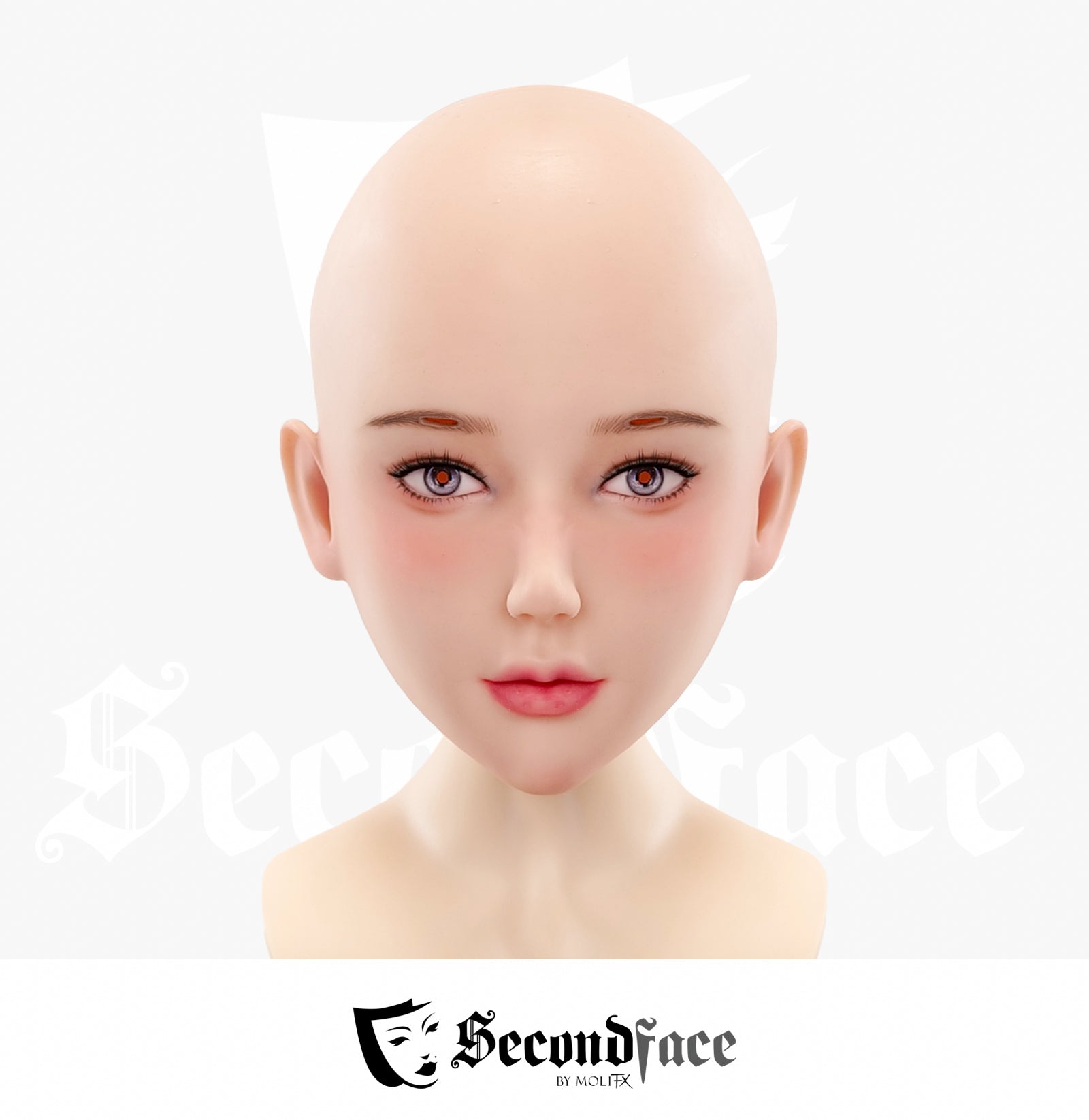 SecondFace | "Gula" Silicone Female Mask for Dollification - InTheMask by Moli's