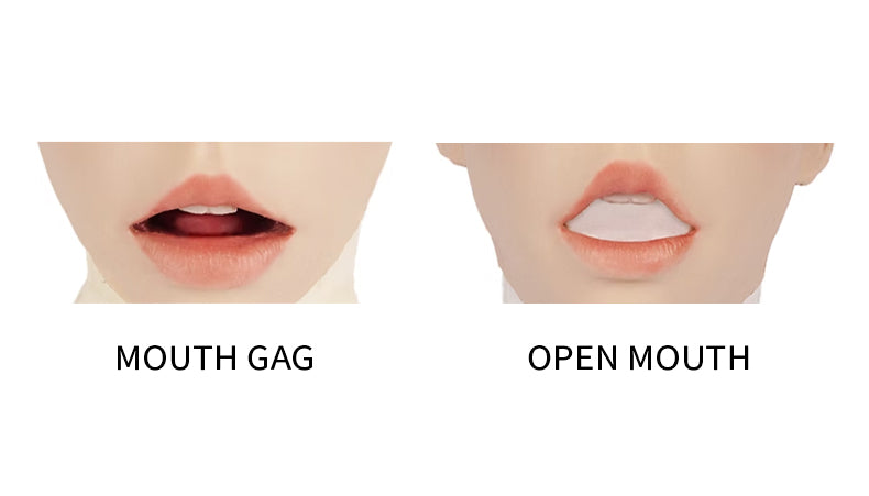 Special Makeup | Goddess Poppy Forced Gagging Female Mask - InTheMask by Moli's