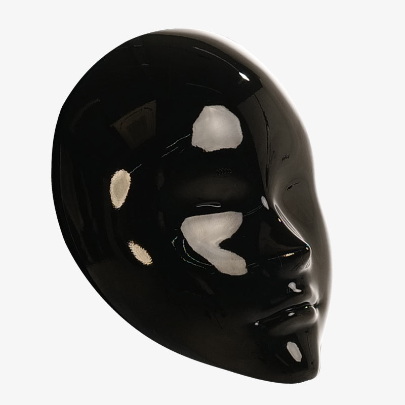 Neogan Disguiser replacement face, ponytail, and oral accessories for InTheMask by MOLIS costume mask, shown in the image.