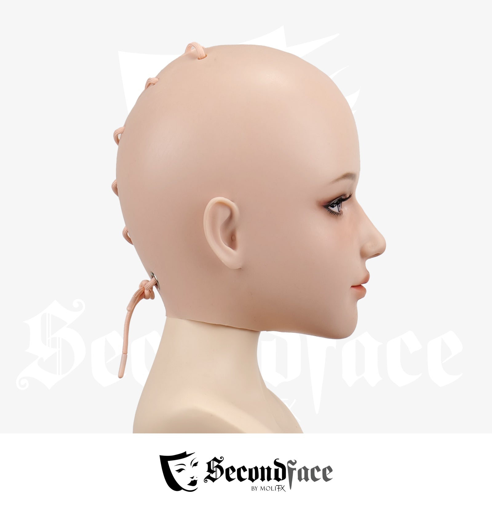 SecondFace Stellar Blade Eve the Gula special makeup version mask by InTheMask by MOLIS, featuring detailed design and vibrant colors.