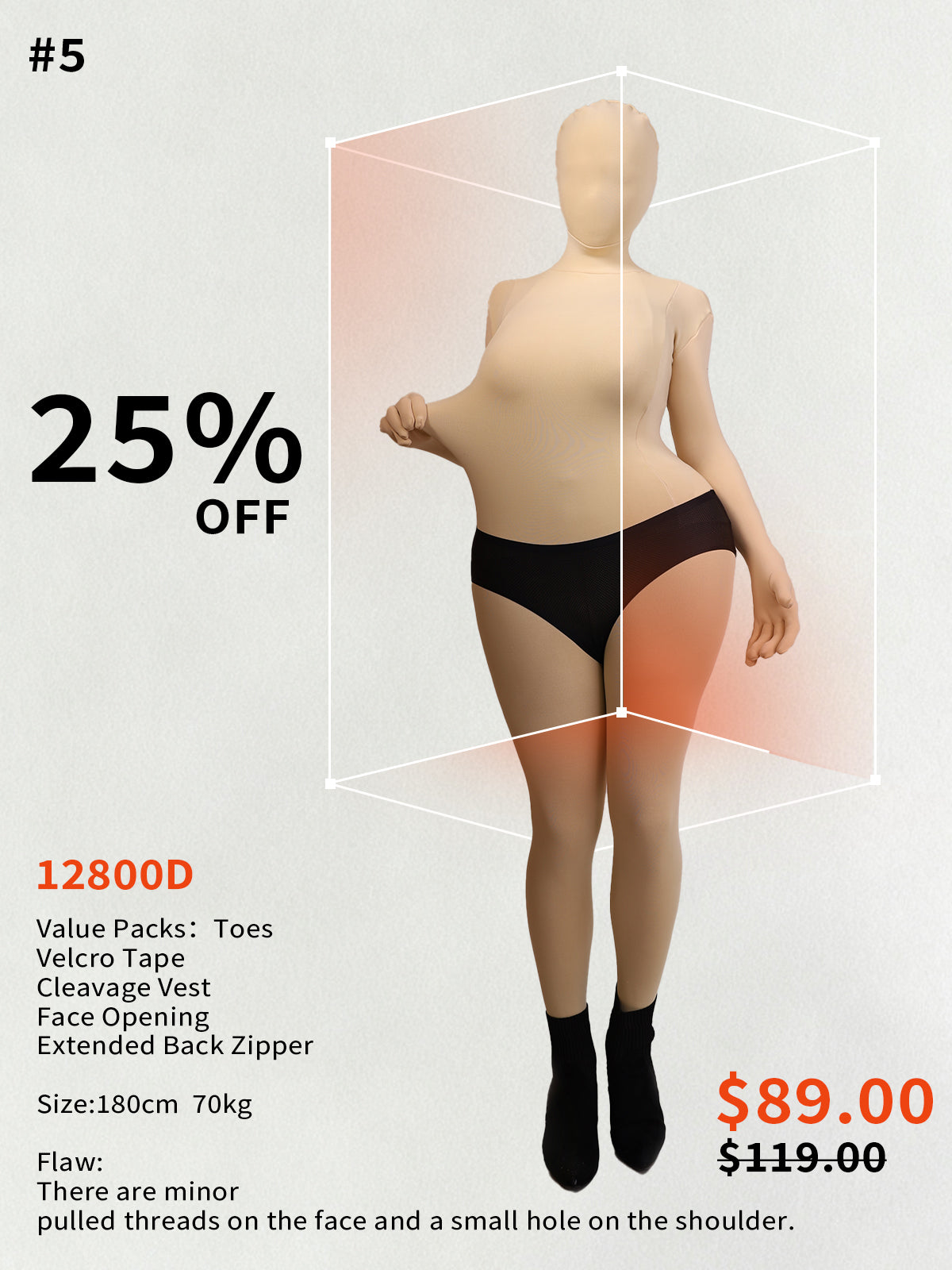 【Flash Sales 54%OFF】Molis Zentai Clearance Sale