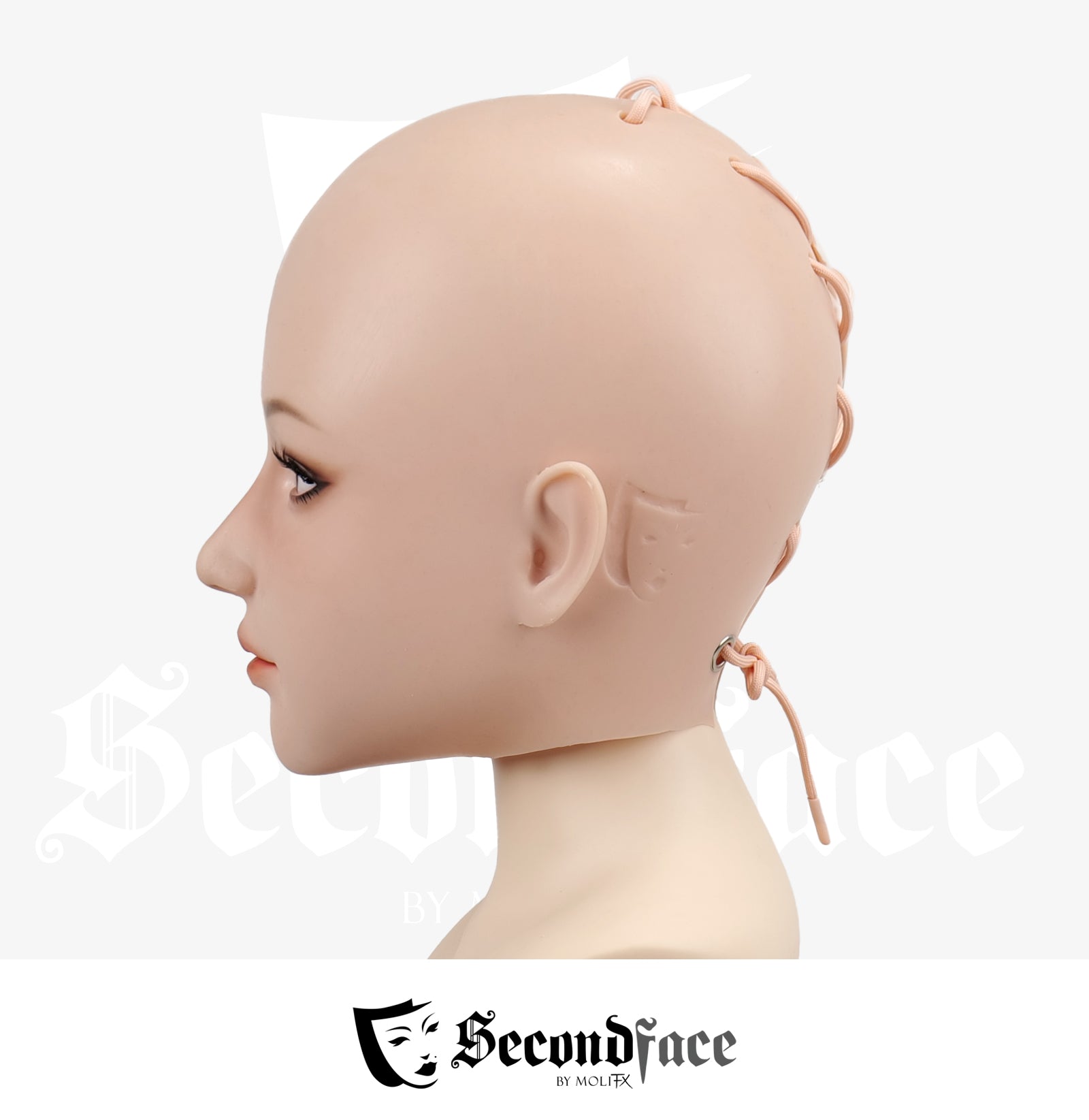 SecondFace Stellar Blade Eve the Gula special makeup version mask by InTheMask by MOLIS featuring intricate design and vibrant colors.
