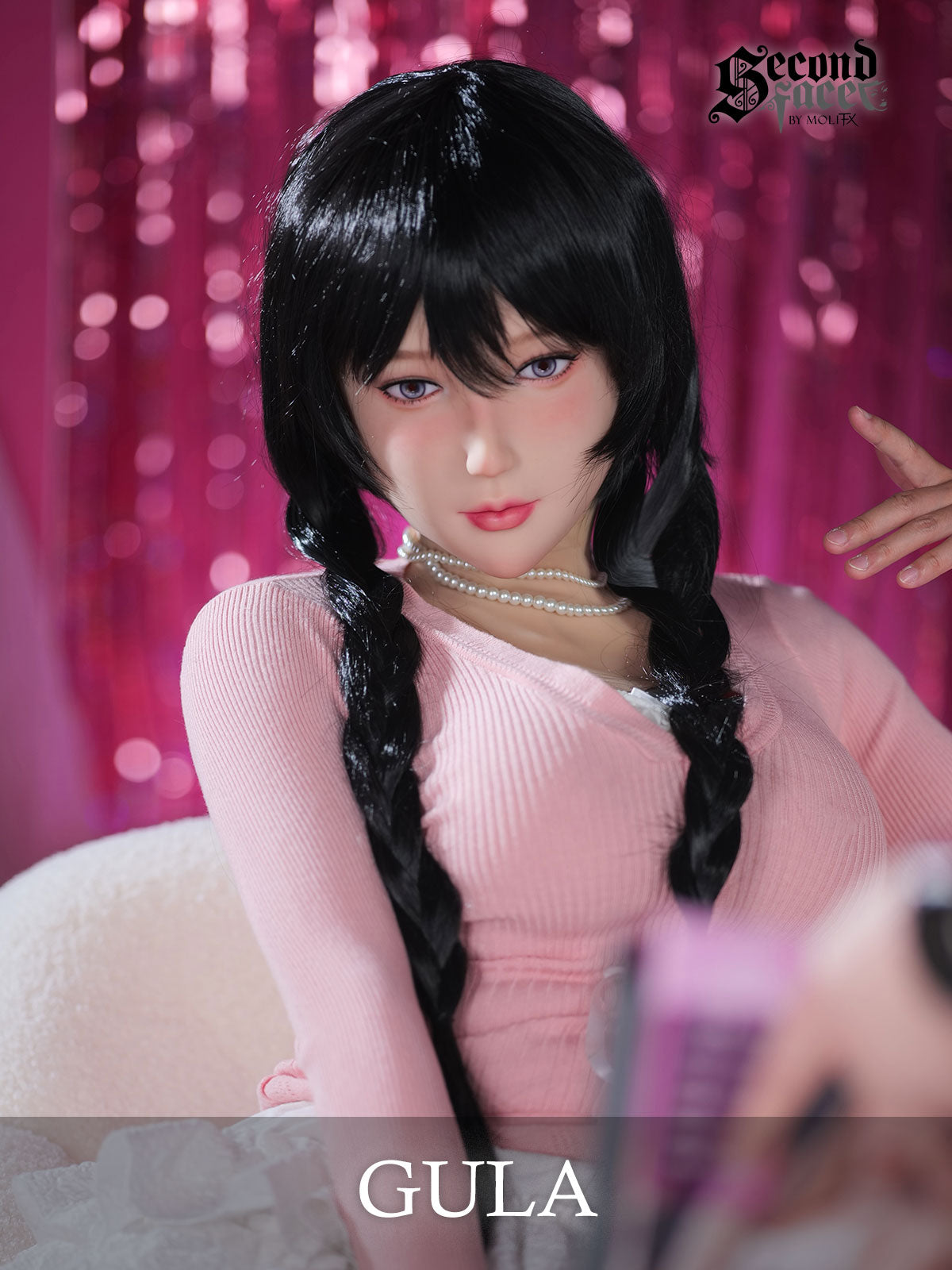 SecondFace | "Gula" Silicone Female Mask for Dollification - InTheMask by Moli's