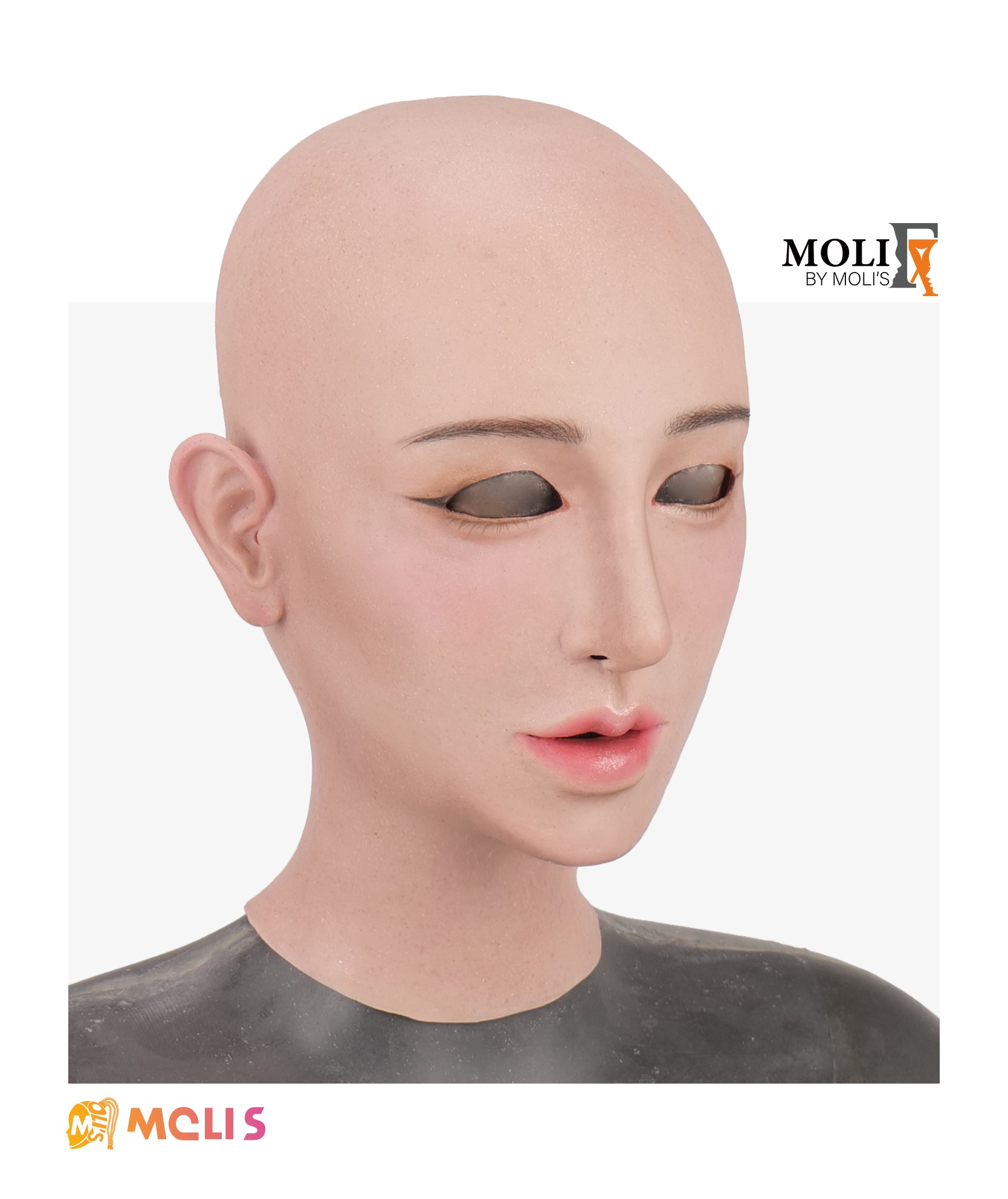 "Molly3" SFX-Level Silicone Female Mask by MoliFX | Mask of 2026