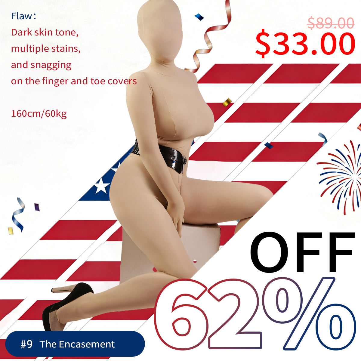 【Flash Sales 57%OFF】Multiple Full-Coverage Bodysuit Moli's Zentai