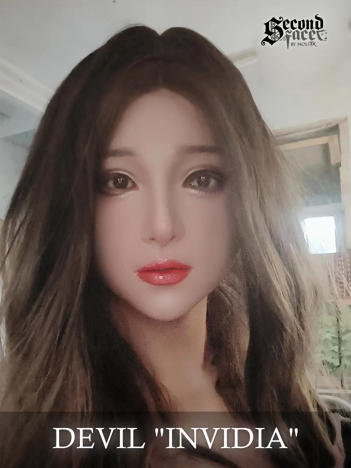 SecondFace | Devil "Invidia" Silicone Female Mask 2 Types F02 - InTheMask by Moli's