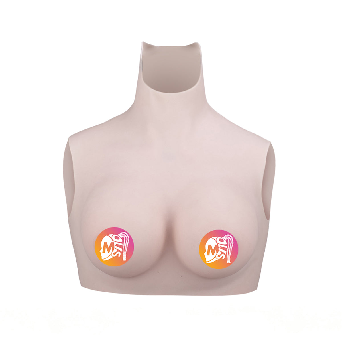 ZERO TOUCH 2 | D Cup Silicone Breastplate, Realistic MTF Breast Forms