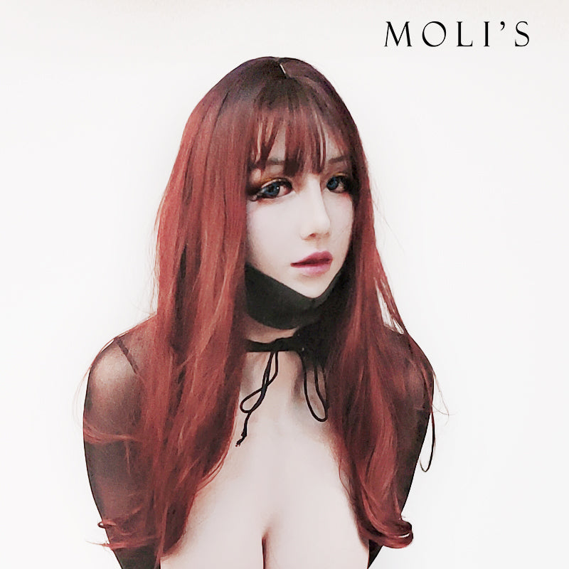 "May" The Silicone Female Mask with Breasts D Cup - InTheMask by Moli's