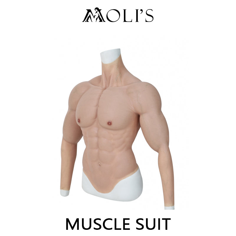 New Silicone Muscle Suit with Arms