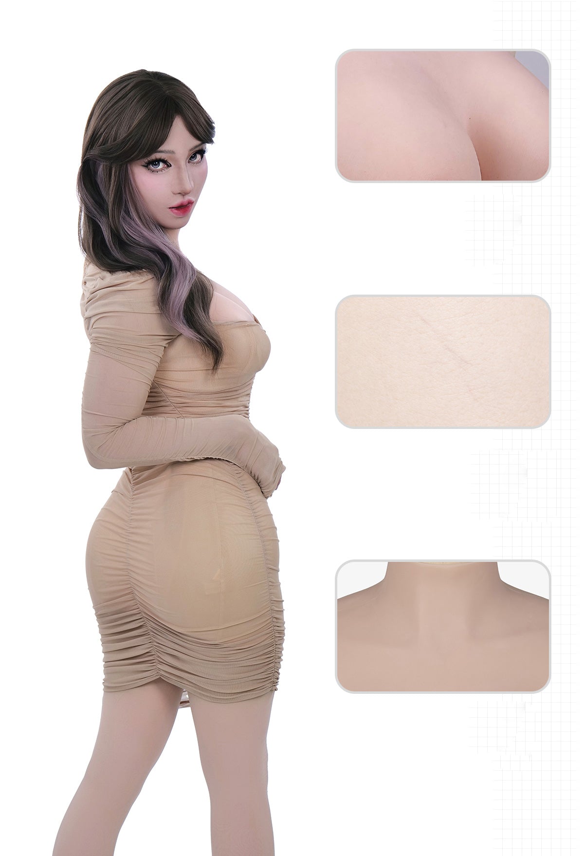 ZERO TOUCH 2 | E Cup Silicone Breastplate for Crossdressers