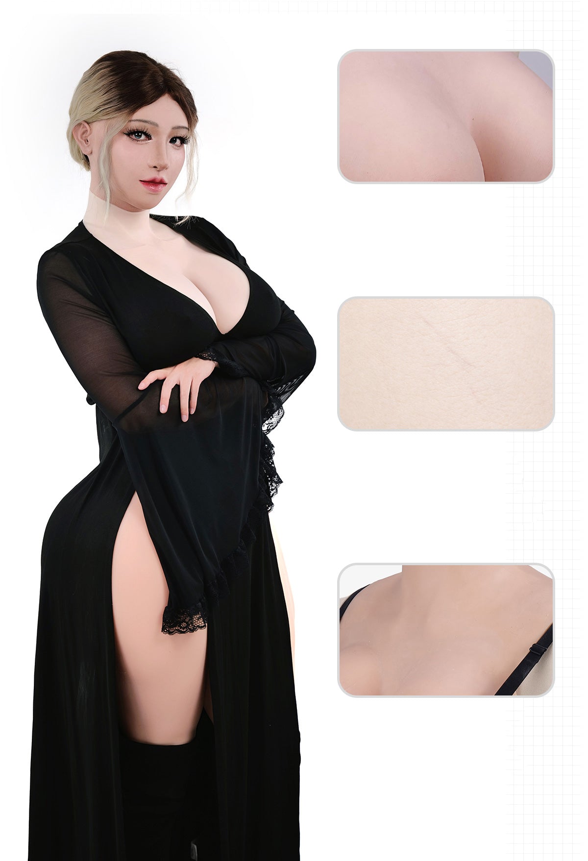 SecondFace | Luxuria's Boobs L Cup Silicone Breastplate
