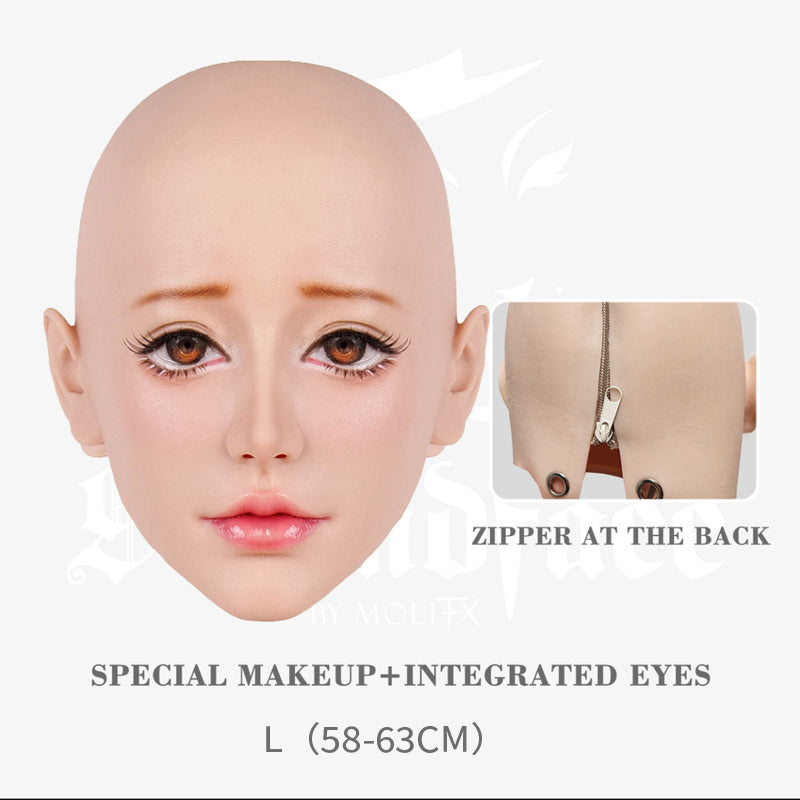 SecondFace by MoliFX | "Acedia The Sloth“ Special Makeup Female Mask by The 7 Deadly Sins F05S