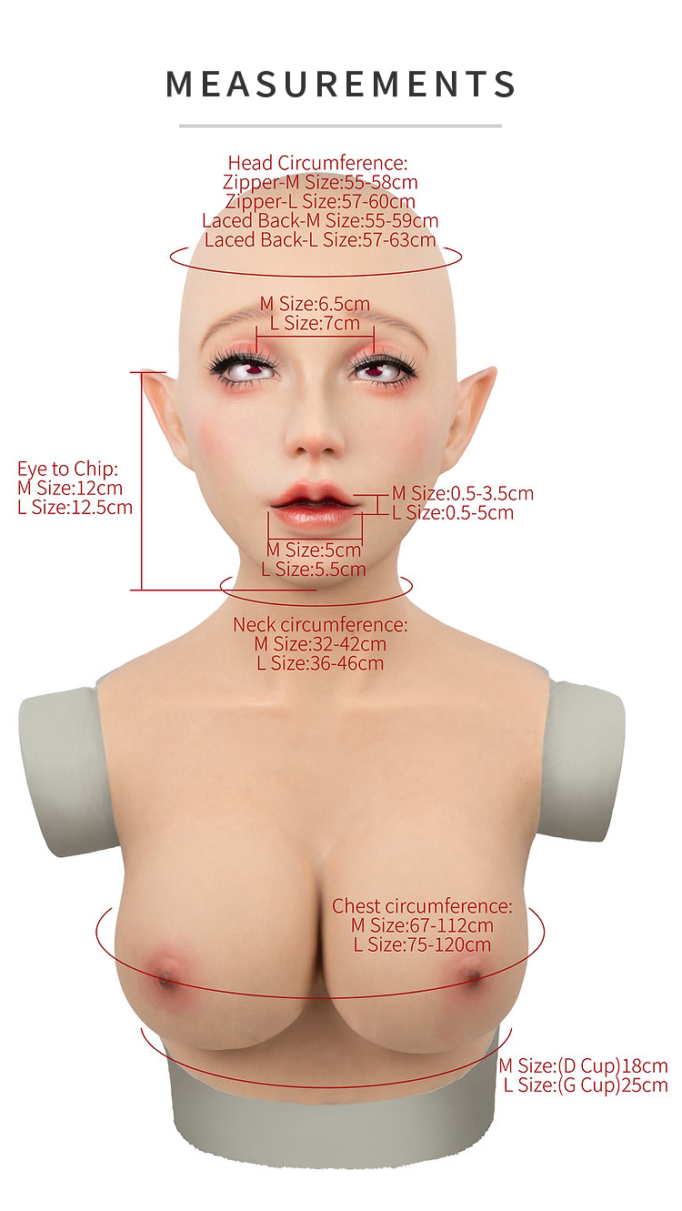 “M28 - Chessia” The Silicone Mask Normal Version - InTheMask by Moli's