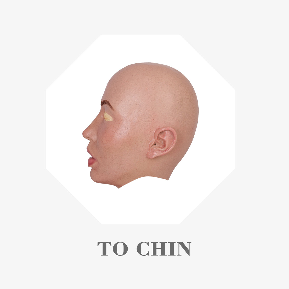 MoliFX | Molly S “Princess Jasmine” Toffee Complexion Silicone Female Mask SFX Class X02B