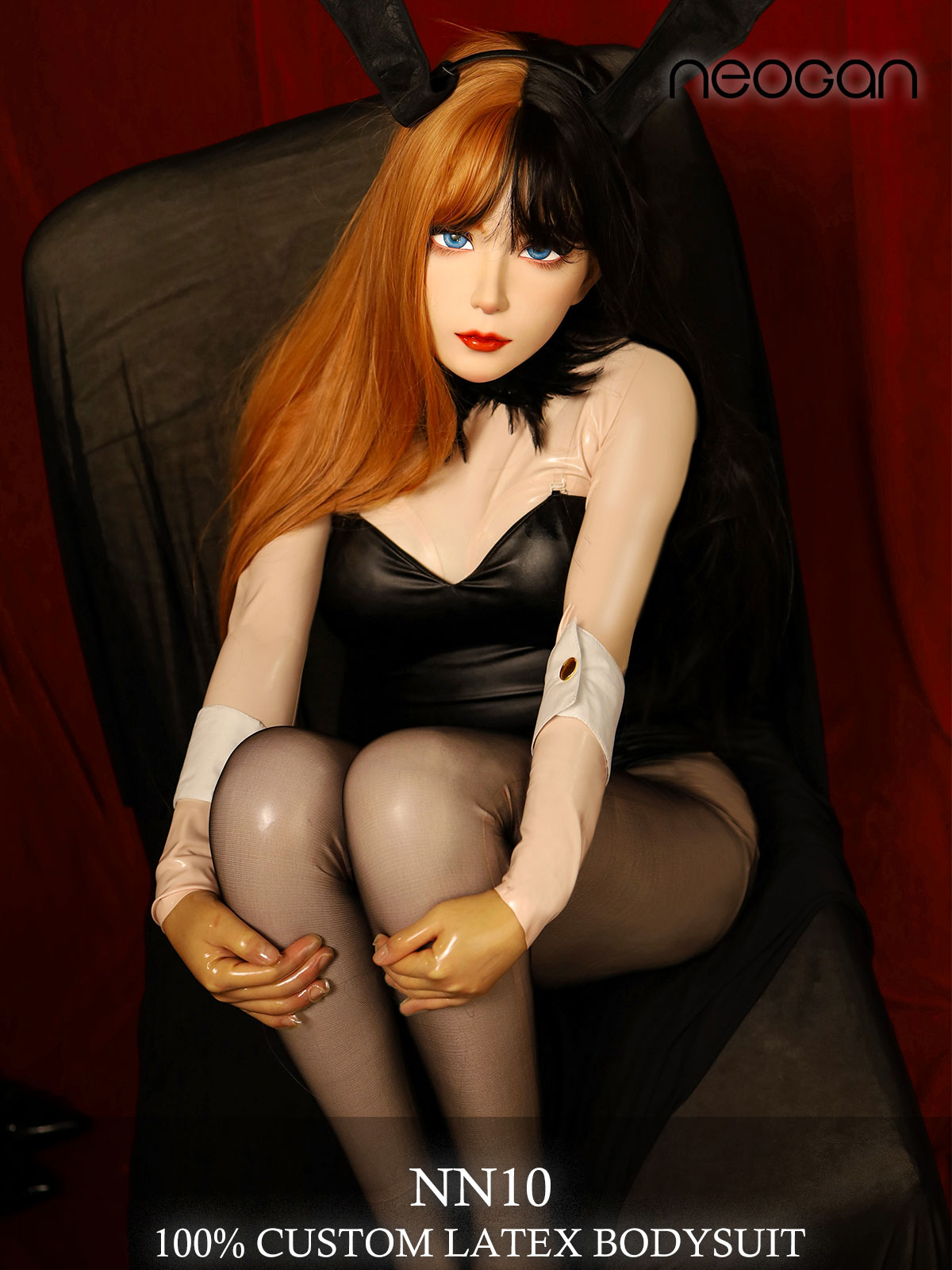 NEOGAN NN10 | 100% Custom Latex Bodysuit Zentai Baby Pink Catsuit - InTheMask by Moli's