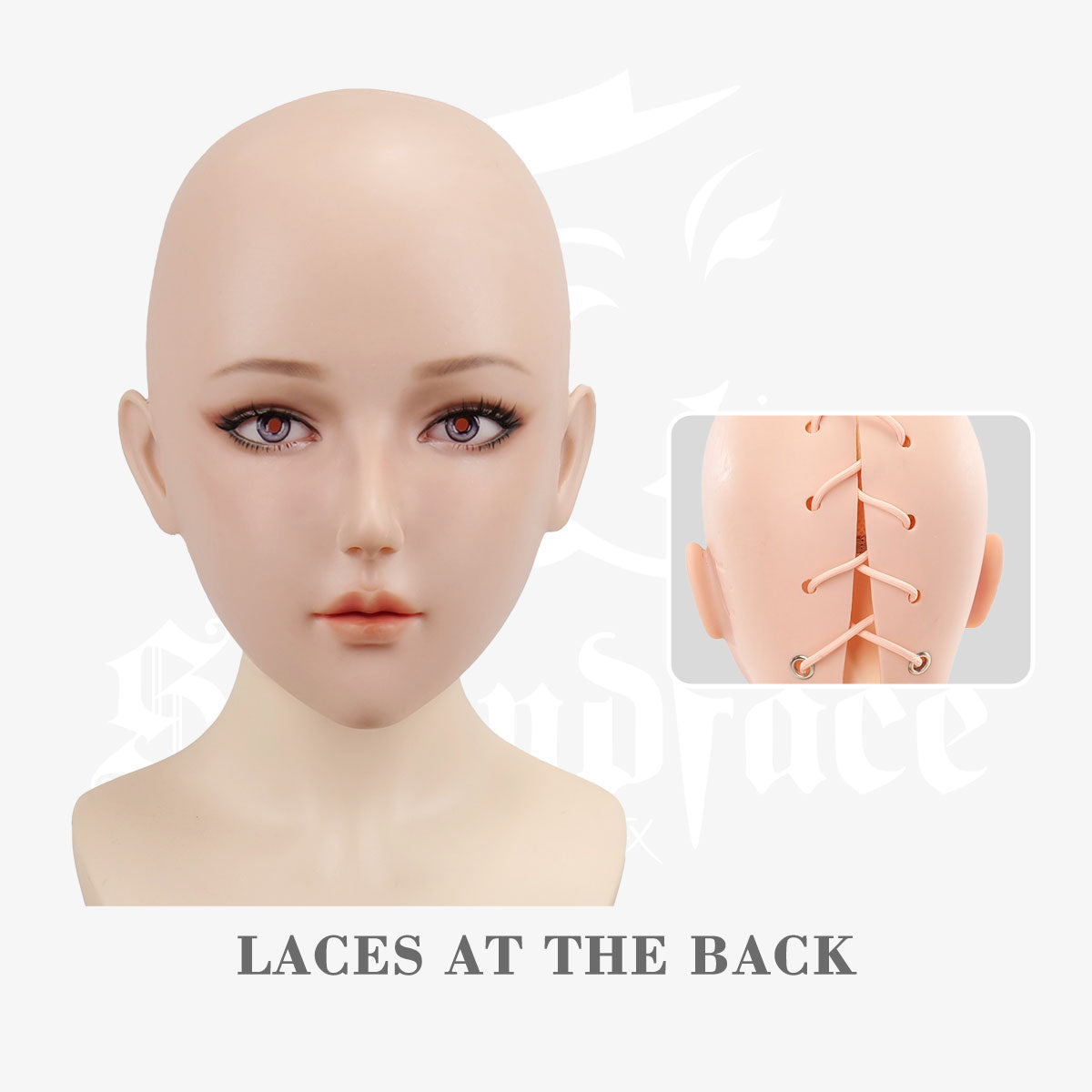 InTheMask by MOLIS SecondFace Stellar Blade Eve Gula special makeup version mask with detailed design and vibrant colors.