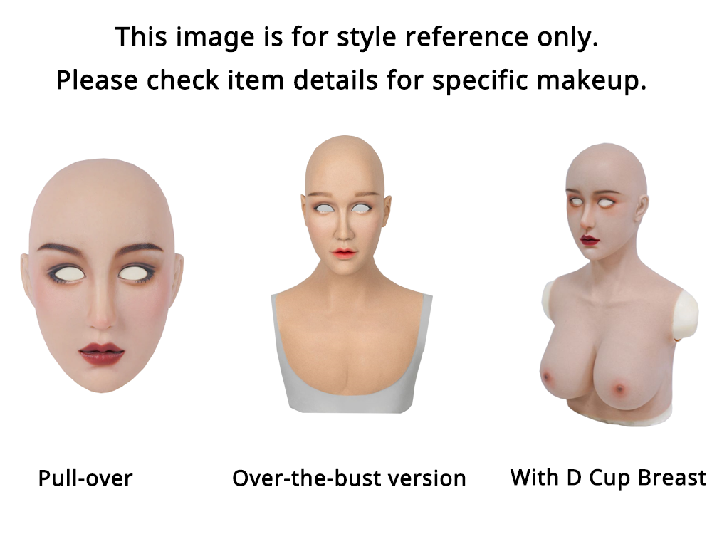 M25 Abigale The Female Silicone Mask Special Makeup with Breasts Optional - InTheMask by Moli's