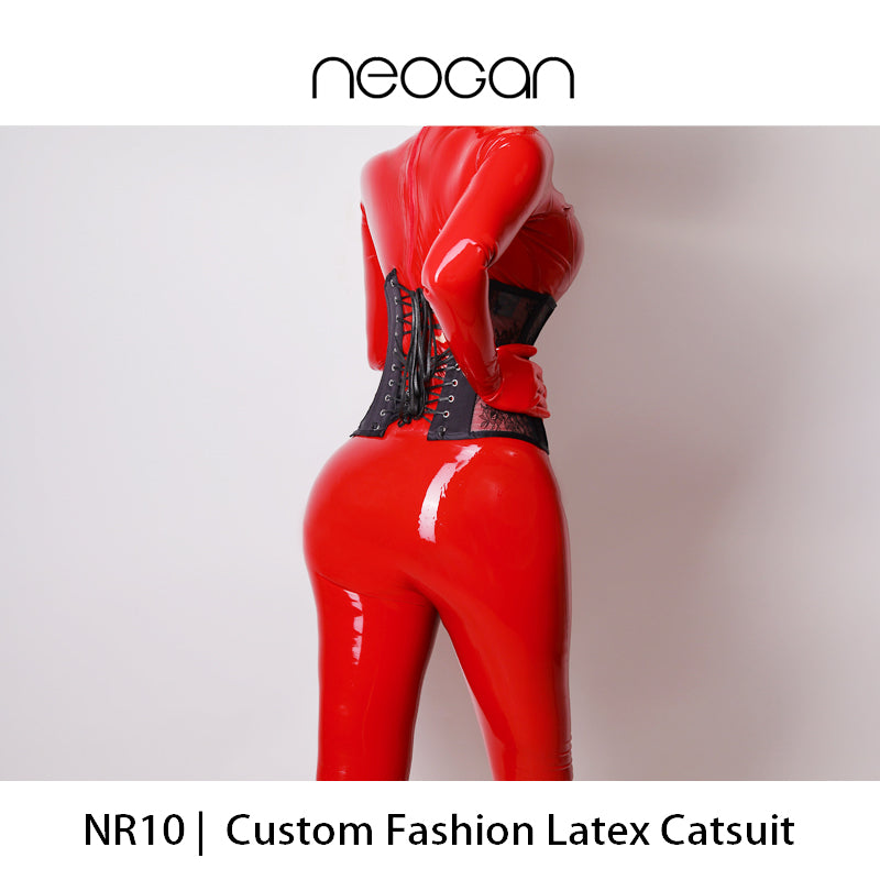 NEOGAN NR10 | 100% Custom Fashion Latex Catsuit - InTheMask by Moli's