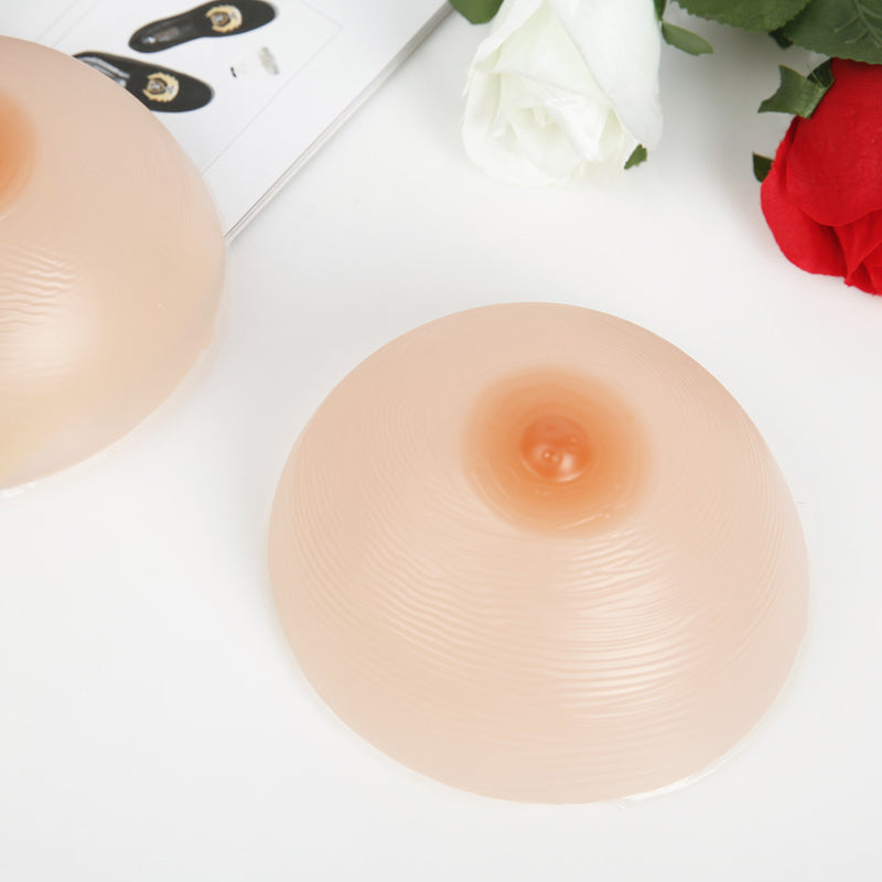 Silicone Breast Forms(Cup A-Z) for Zentai Breast Implants(Cleavage Pockets and 3D Breasts)Round Breast Forms - InTheMask by Moli's
