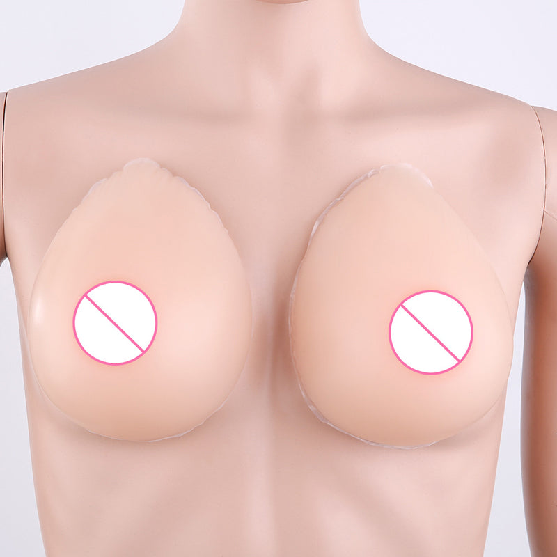 Silicone Breast Forms(Cup A-Z) for Zentai Breast Implants(Cleavage Pockets and 3D Breasts)Teardrop Breast Forms - InTheMask by Moli's