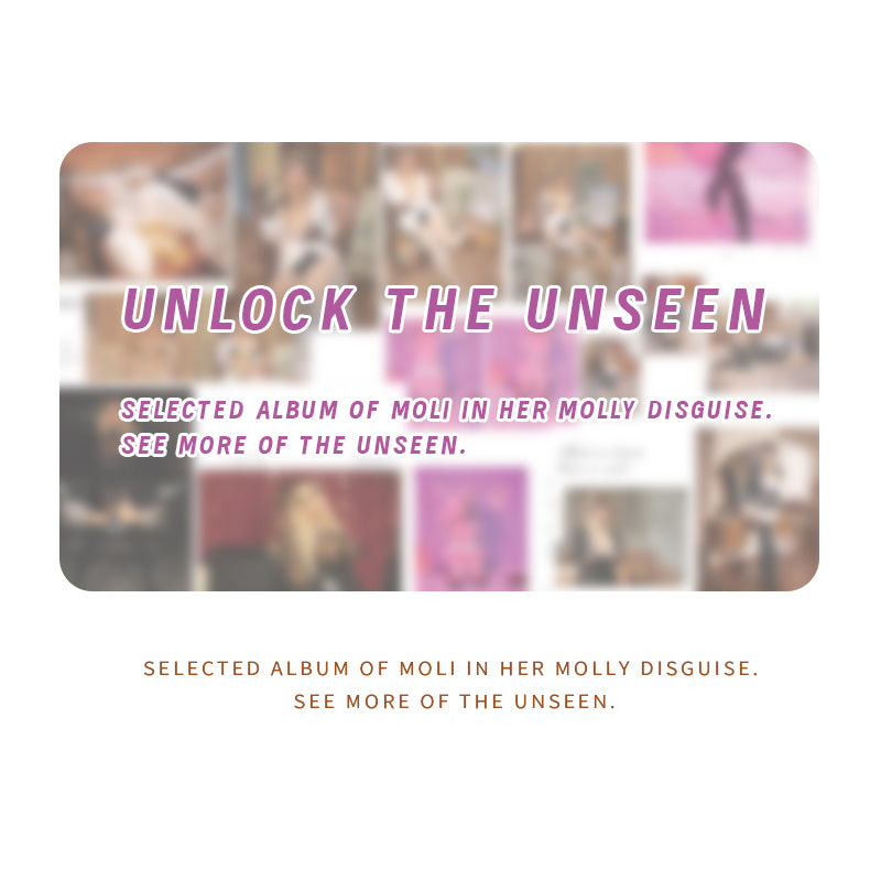 Inthemask by Moli's The Book 2023 Ultimate Disguise Album with limited videos, featuring a sleek, artistic cover design.