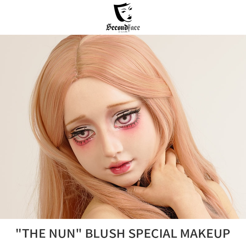 SecondFace | "The Nun" Blush Special Makeup Version Silicone Mask F03B - InTheMask by Moli's