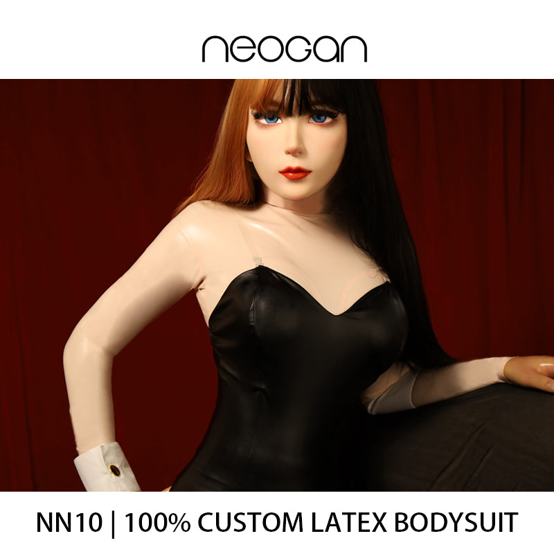 NEOGAN NN10 | 100% Custom Latex Bodysuit Zentai Baby Pink Catsuit - InTheMask by Moli's