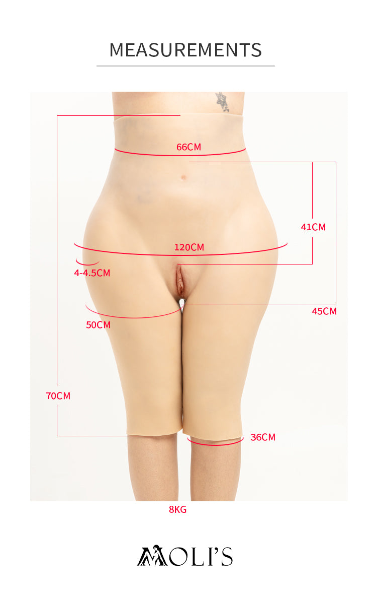 The KimS | Huge Silicone Fake Bubble Butt Pant 20CM+ - InTheMask by Moli's