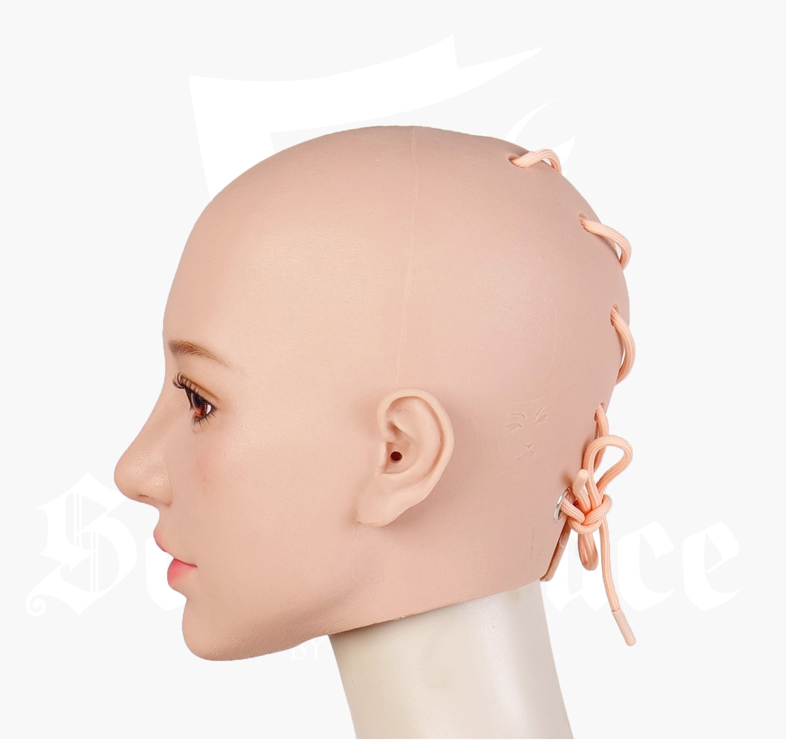 SecondFace by MoliFX Acedia The Sloth female mask with microporous eyes and laces at the back, part of The 7 Deadly Sins collection.