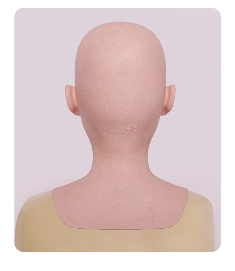 MoliFX | Molly S “Princess Snow White” Fair Complexion Silicone Female Mask SFX Class X02A - InTheMask by Moli's