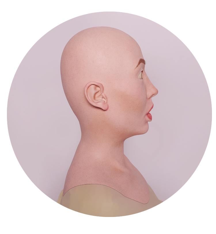 MoliFX | Molly S “Princess Snow White” Fair Complexion Silicone Female Mask SFX Class X02A - InTheMask by Moli's