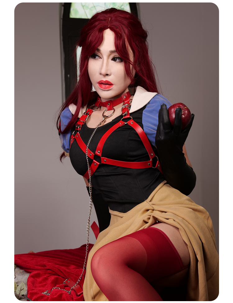 MoliFX | Molly S “Princess Snow White” Fair Complexion Silicone Female Mask SFX Class X02A - InTheMask by Moli's