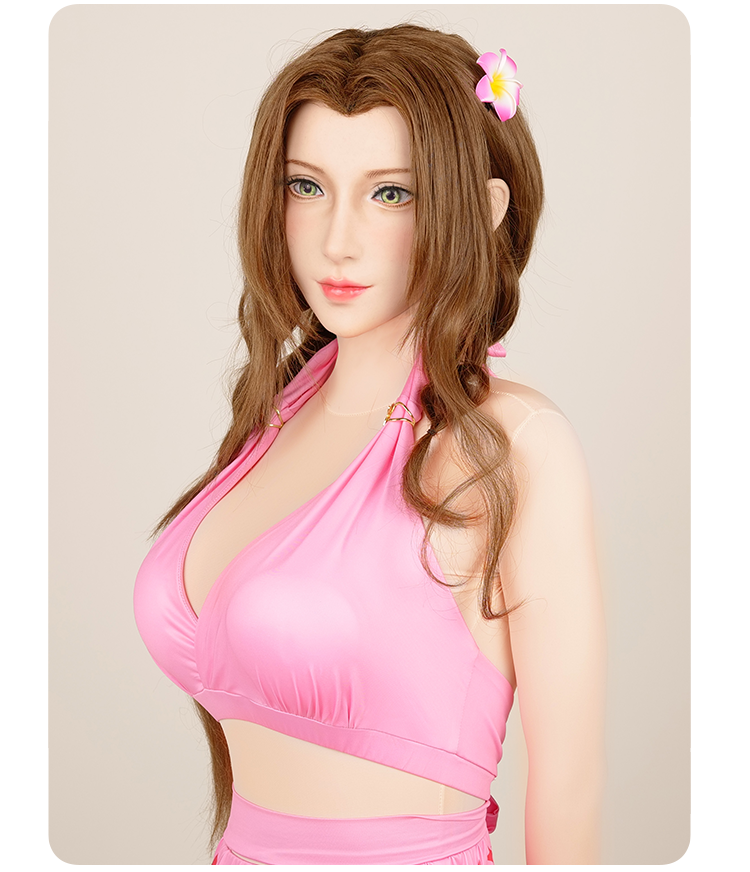 SecondFace | "The Aerith“ Silicone Female Mask Special Makeup F04A - InTheMask by Moli's